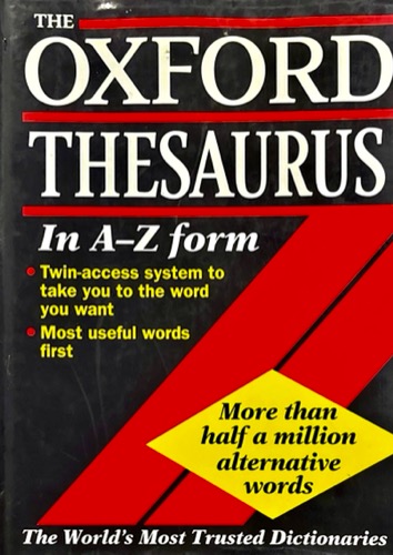 The Oxford Thesaurus from A-Z Form