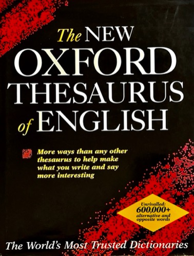 The New Oxford Thesaurus of English 