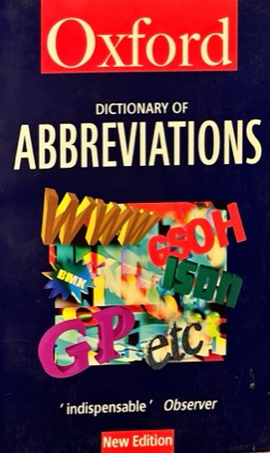 Oxford Dictionary of Abbreviations 