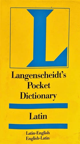 Langenscheidt’s Latin Pocket Dictionary 