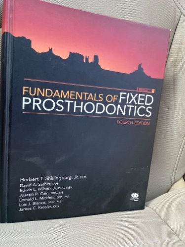 Fixed prosthodontics