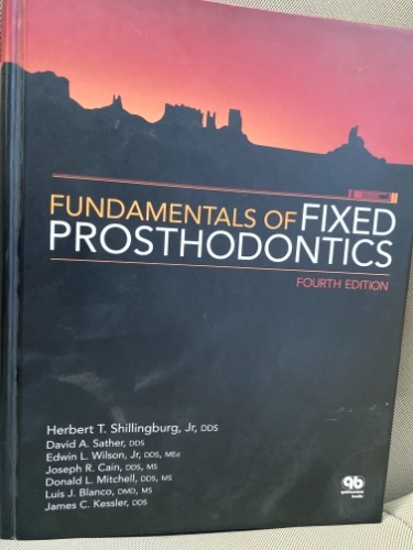 Fixed prosthodontics